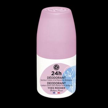 YVES ROCHER Deodorant 24 h s vôňou bavlny 50 ml