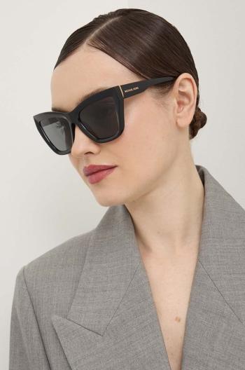 Slnečné okuliare Michael Kors DUBAI dámske, čierna farba, 0MK2211U