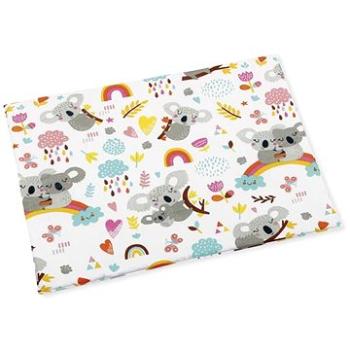 Bellatex pre dojčatá – 42 × 32 cm – tenký – koala s dúhou (7217)
