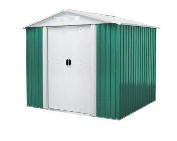 Záhradný domček 184x119 cm kovový Lanitplast