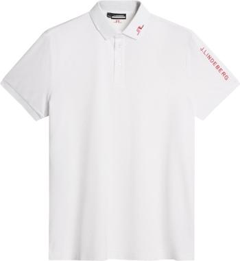 J.Lindeberg Tour Tech White L Polo košeľa