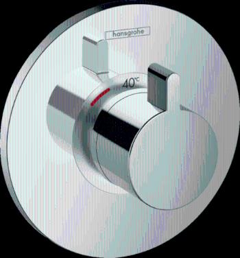 Termostat Hansgrohe Ecostat S bez podomietkového telesa chróm 15756000