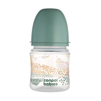 CANPOL BABIES Antikoliková fľaša EasyStart MOUNTAIS zelená 120 ml