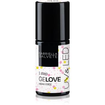 Gabriella Salvete GeLove gélový lak na nechty s použitím UV/LED lampy 3v1 odtieň 35 Sweetie 8 ml