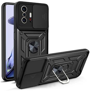 RING CAMERA Kryt s držiakom pre Xiaomi 11T / 11T Pro čierny