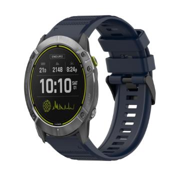 SILICONE Remienok pre Garmin Enduro 2 / Tactix 7 modrý