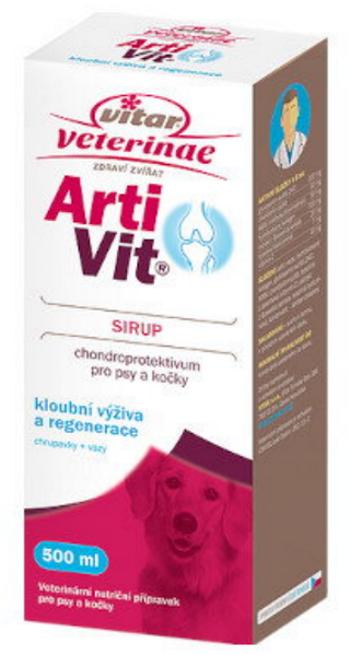 VITAR Veterinae Artivit Sirup - kĺbová výživa pre psy a mačky 200ml