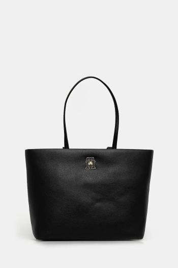 Kabelka Tommy Hilfiger čierna farba, AW0AW17528