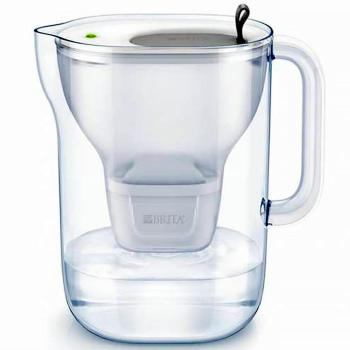 BRITA Style LED Filtračná kanvica sivá 2,4 l