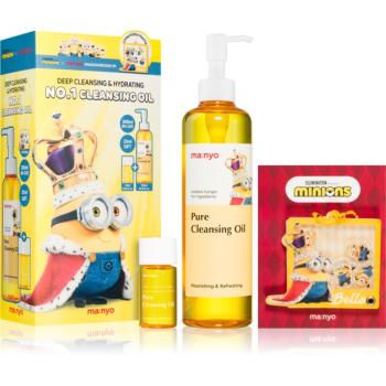 ma:nyo Minions Pure Cleansing Oil Set darčeková sada pre dokonalé vyčistenie pleti