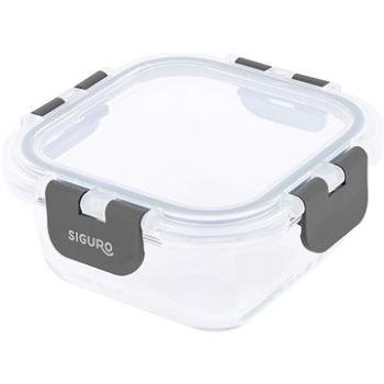 Siguro Dóza na potraviny Glass Seal 0,3 l, 6 × 12 × 12 cm (SGR-FO-G103Y)