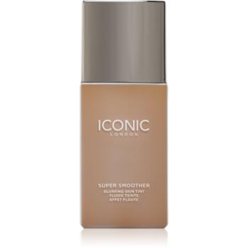 ICONIC London Super Smoother Blurring Skin Tint ľahký hydratačný make-up odtieň Warm Tan 30 ml
