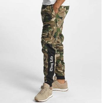 Thug Life / Sweat Pant Kurgan in camouflage - S