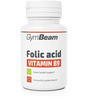 GymBeam Kyselina listová (vitamín B9),  90 tabliet (8586022211065)