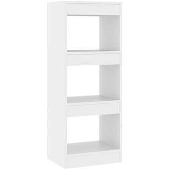 Shumee deliaca stena biela 40 × 30 × 103 cm drevotrieska, 811610