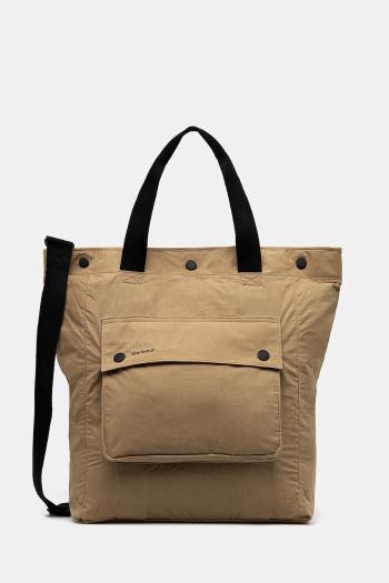 Bavlnený batoh Barbour Barbour Transport 3 Way Tote/Backpack Bag zelená farba, malý, jednofarebný, UBA0740