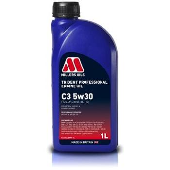 Millers Oils Plne syntetický motorový olej Trident Professional C3 5W-30 1 l vhodný pre moderné benz (59991)