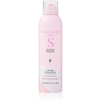 Sanctuary Spa Lily & Rose sprchová pěna s vyživujícím účinkem 200 ml