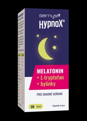 BARNY'S HypnoX Melatonín, L-tryptofán a bylinky 30 kapsúl