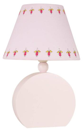 Stolová lampa Ofélia 1x40W E14 ružová