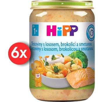 HiPP Cestoviny s lososom, brokolicou a smotanou – 6× 250 g (9062300431114)