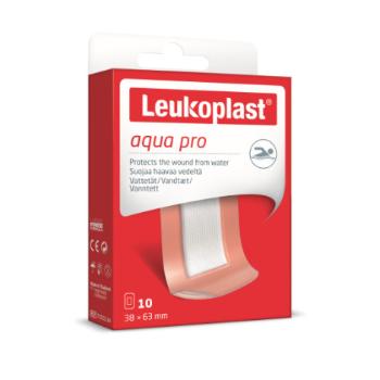 Leukoplast Aqua Pro náplasť na rany vodeodolná 38 x 63 mm 1 x 10 ks