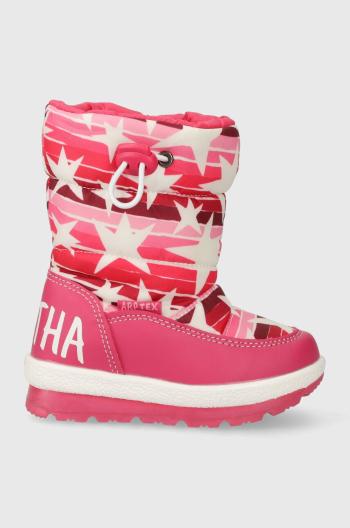 Detské snehule Agatha Ruiz de la Prada ružová farba