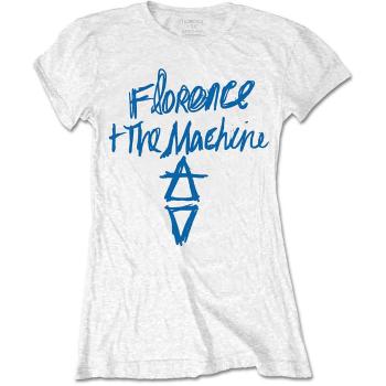 Florence and the Machine tričko Hand Drawn Logo Biela L