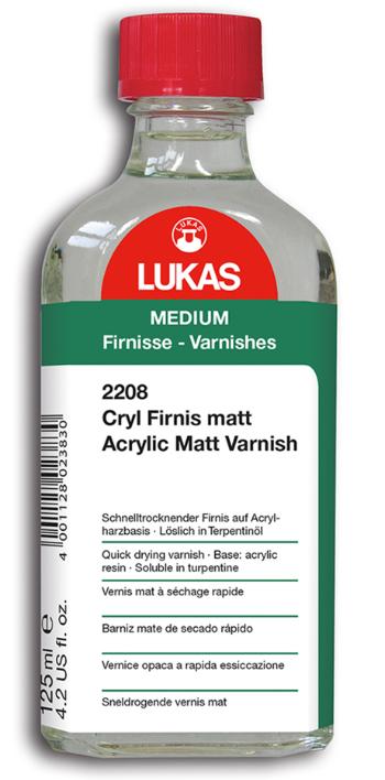 LUKAS - Záverečný akrylový matný lak 125 ml