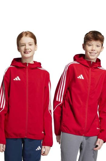 Detská bunda adidas Performance TIRO23 L WB Y červená farba