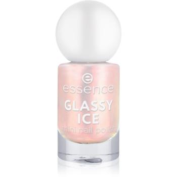 essence GLASSY ICE lak na nechty mini odtieň 09 5 ml