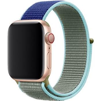 Eternico Airy na Apple Watch 38 mm/40 mm/41 mm  Dark Blue and Green edge (AET-AWAY-DaBlG-38)