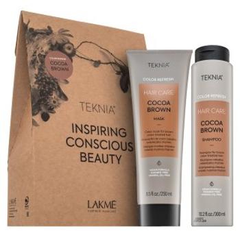 Lakmé Teknia Color Refresh Cocoa Brown Pack šampón + maska pre hnedé vlasy 300 ml + 250 ml