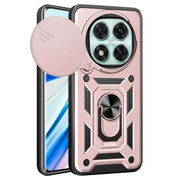 RING CAMERA Kryt s držiakom pre Xiaomi Redmi Note 14 Pro 5G / Poco X7 ružový