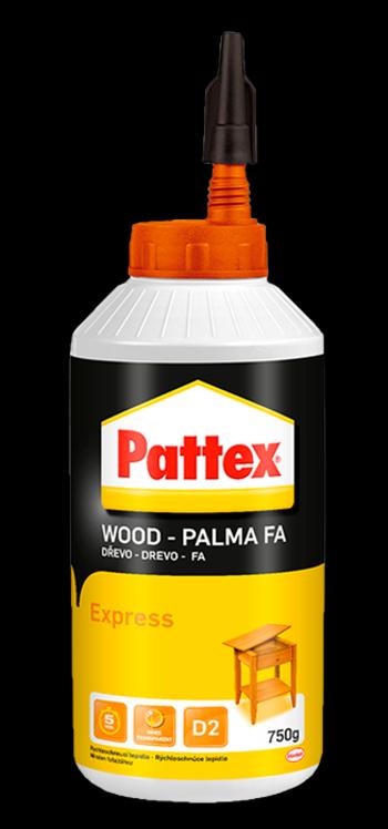 PATTEX WOOD EXPRESS D2 - Lepidlo na drevo a laminát 0,25 kg