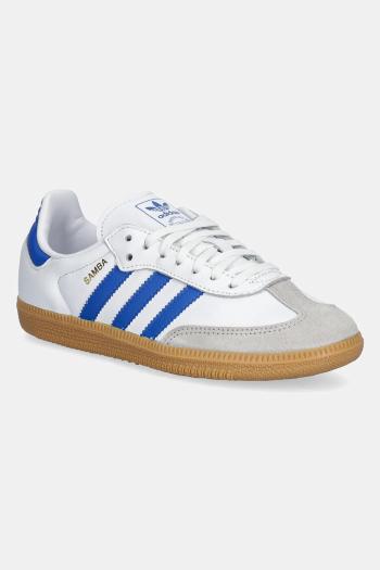 Tenisky adidas Originals Samba OG J biela farba, JP5482