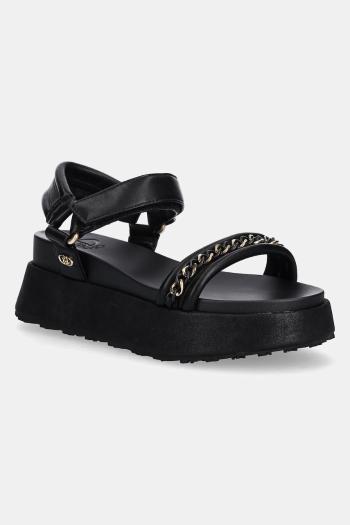 Sandále Liu Jo FRIDA 36 dámske, čierna farba, na platforme, SA5105EX01422222