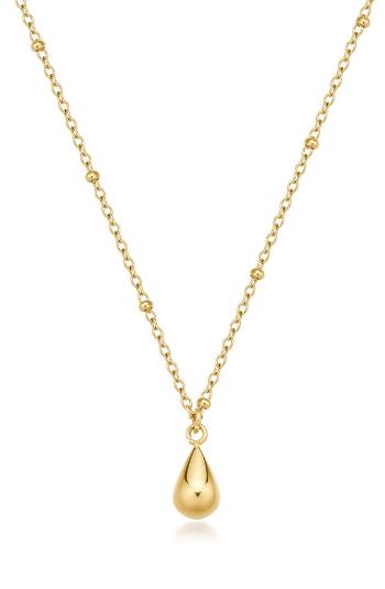 Brosway Nadčasový pozlátený náhrdelník Tear Drop Perfect BPC10
