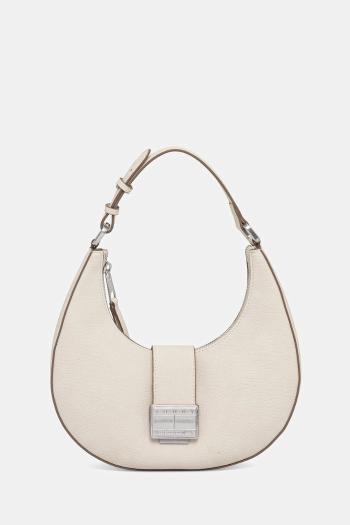Kabelka Tommy Jeans béžová farba, AW0AW17539
