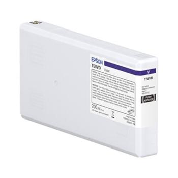 Epson C13T55WD00 fialová (violet) originálna cartridge