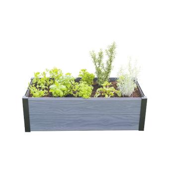 Strat înălțat Keter gri, 106 x 32 x 50 cm, , gri, S