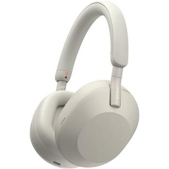 Sony Noise Cancelling WH-1000XM5, strieborná (WH1000XM5S.CE7)