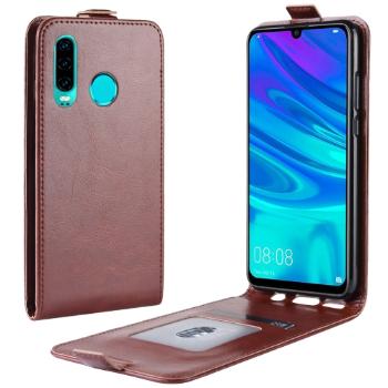 Vyklápacie puzdro Huawei P30 Lite hnedé