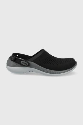 Šľapky Crocs Literide 360 Clog čierna farba, 206708
