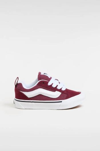 Detské tenisky Vans Knu Skool fialová farba, VN000CYU4QU1