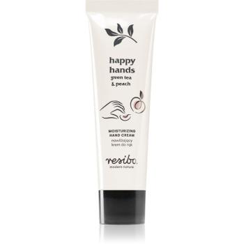 Resibo Happy Hands Green Tea & Peach hydratačný krém na ruky 50 ml