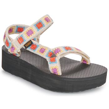 Teva  W FLATFORM UNIVERSAL CROCHET  Sandále Béžová