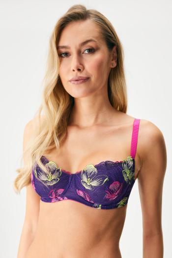 Podprsenka Flower Beauty Bardot nevystužená