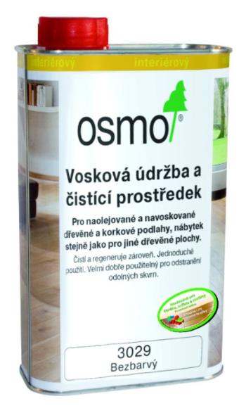 OSMO - Vosková údržba a čistiaci prostriedok bezfarebný 0,5 l