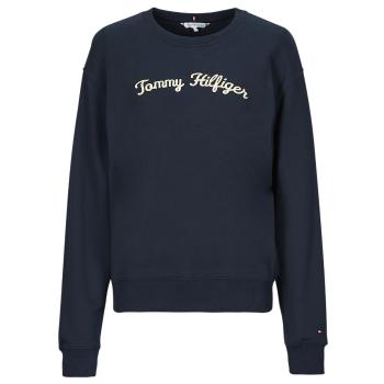 Tommy Hilfiger  MDRN REG SCRIPT SWEATSHIRT  Mikiny Námornícka modrá